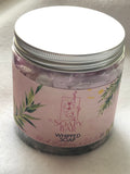 Black Raspberry and Vanilla Whipped Foaming Sugar Scrub - thesoapybar